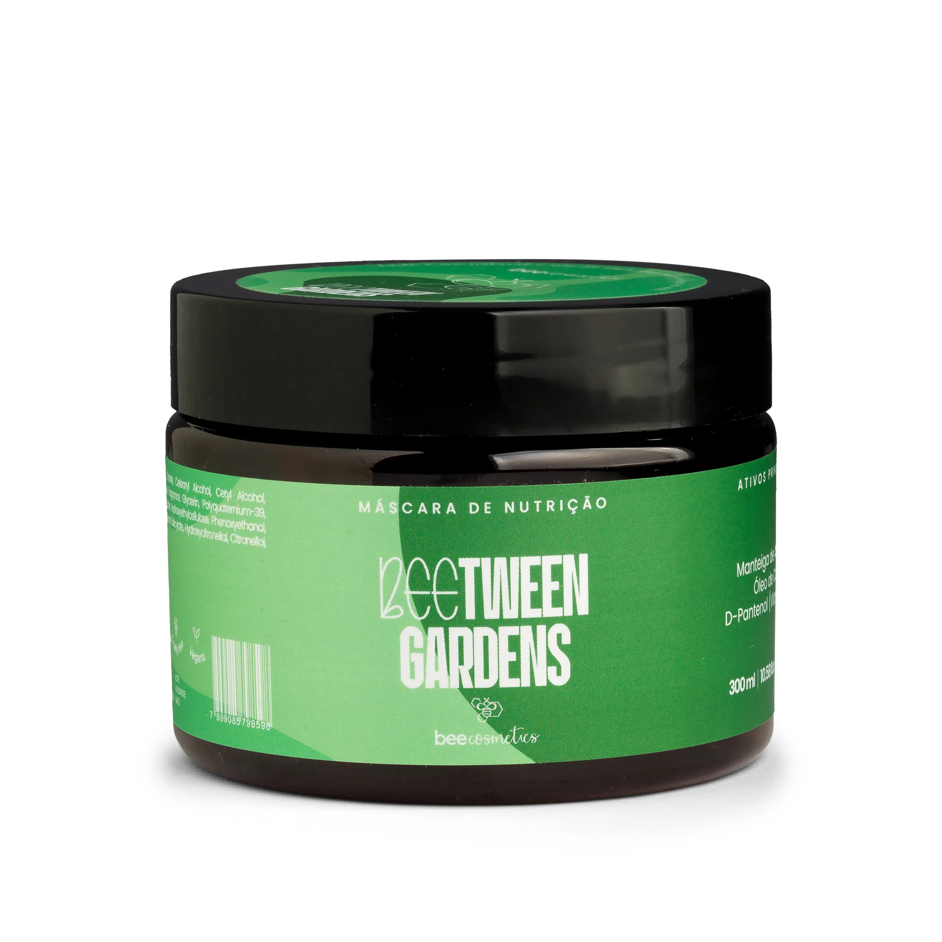 Máscara de nutrição BEEtween Gardens — Bee Cosmetics, 300ml